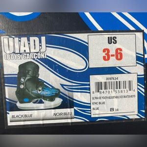 Kids adjustable ice skates